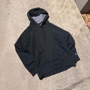 Russell Athletic Men's Black Premium Fleece Hoodie with Mesh Lined Hood